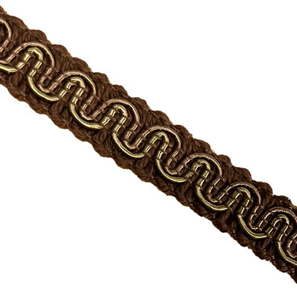 #9940 SCROLL GIMP 1/2" WIDE (36 YD BOLT, COLORS L-P)