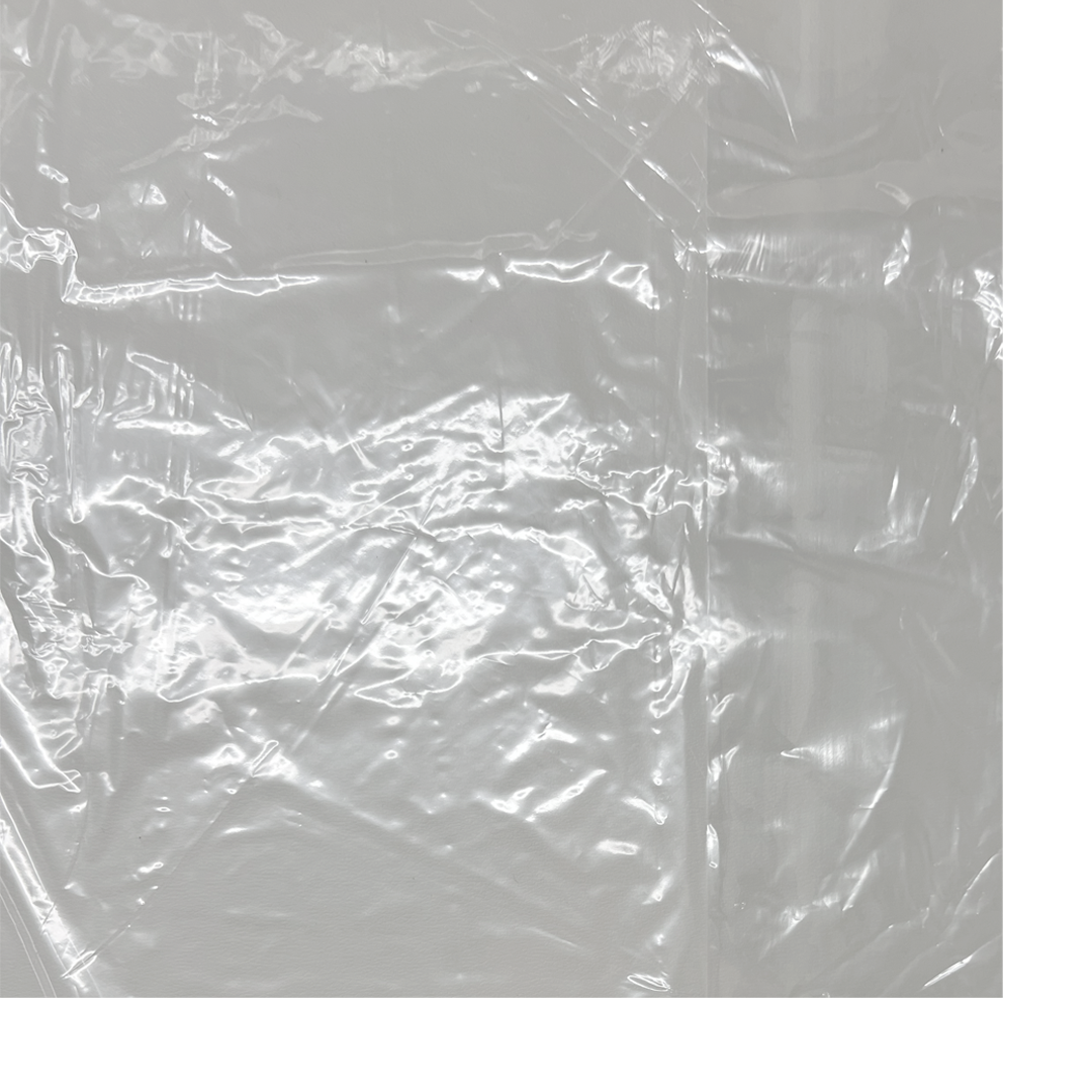 PLASTIC DRAPERY BAGS FOR HANGERS, CONTINUOUS ROLL 21" WIDE