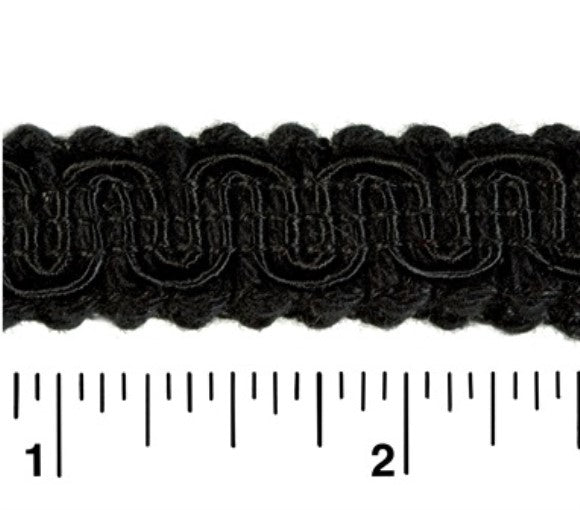 #9940 SCROLL GIMP 1/2" WIDE (36 YD BOLT, COLORS R-Y)