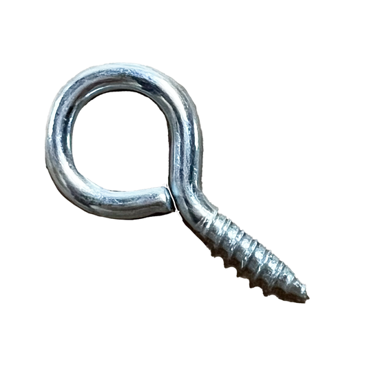 SCREW EYES, 13/32" #10 (100 PER BAG)