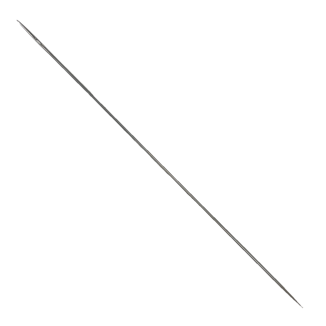 STRAIGHT DOUBLE ROUND POINT NEEDLE