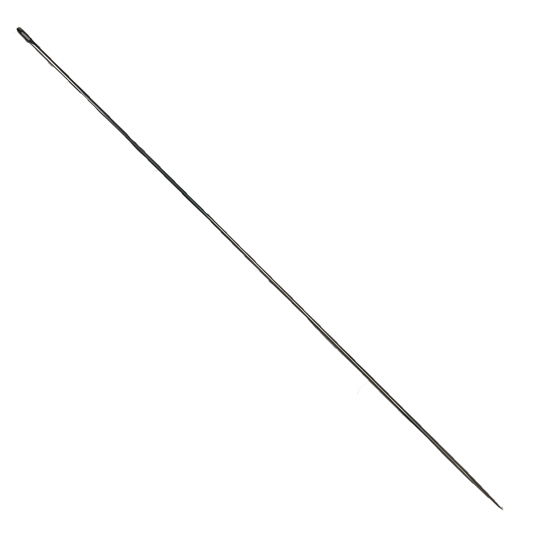 STRAIGHT SINGLE ROUND POINT NEEDLE