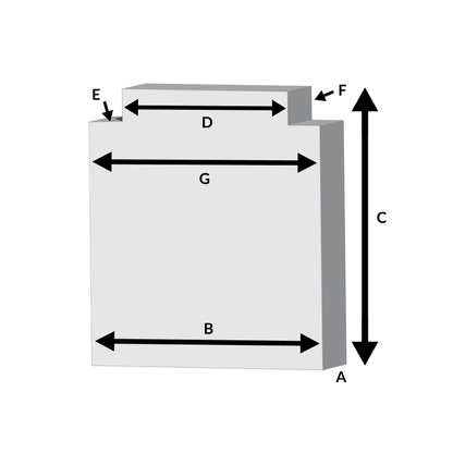 Custom Foam: Dining Seat Cushion