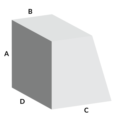 Custom Foam: Wedge Bolster