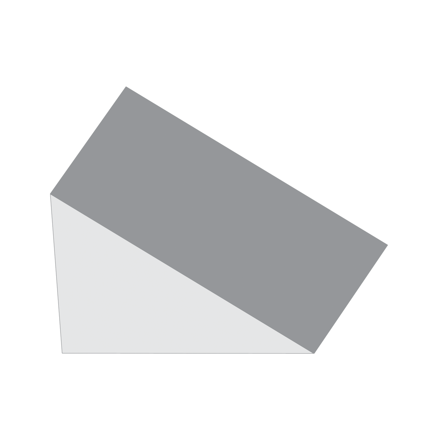 Custom Foam: Triangle Wedge