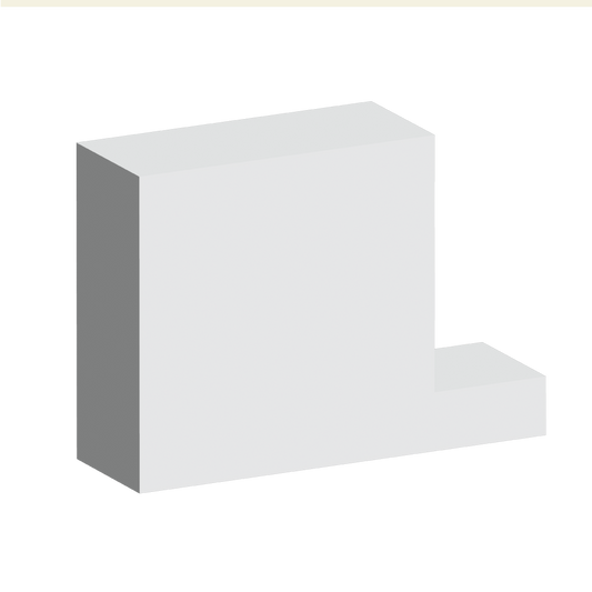 Custom Foam: "L" Cushion